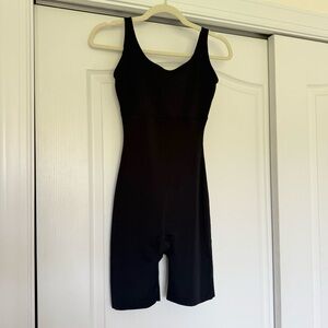 SPANX Tank Top Shaper Bodysuit Shorts Mid Thigh